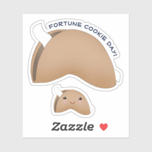 Sticker Cookie de Kawaii Fortune
