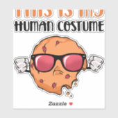 Sticker Cookie d'Halloween (Feuille)
