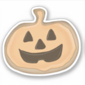 Sticker cookie Jack o’lantern (Devant)