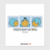 Sticker Cookie Monster | C'est comme ça que je roule (Feuille)