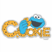 Sticker Cookie Monster | Cookie ! (Devant)