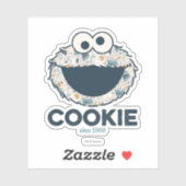 Sticker Cookie Monster | Cookie depuis 1969 (Feuille)