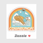 Sticker Cookie Monster Cowabunga! (Feuille)