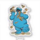 Sticker Cookie Monster Crazy Cookies (Devant)
