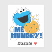 Sticker Cookie Monster | Moi qui ai faim ! (Feuille)