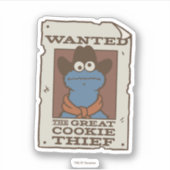 Sticker Cookie Monster | Poster Recherché (Devant)