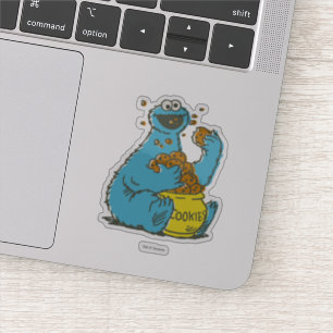 Sticker Cookie Monster Vintage