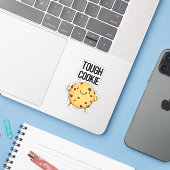 Sticker Cookie Tough Funny Cookie Pun (Ordinateur portable avec iPhone)