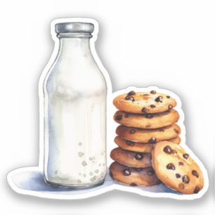 Sticker Cookies à chips au chocolat et lait