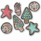 Sticker Cookies de Noël (Devant)