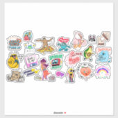 Sticker Cool (Feuille)