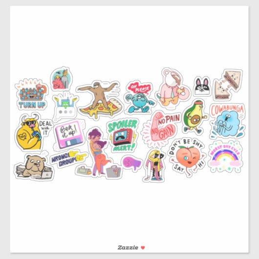 Sticker Cool (Feuille)