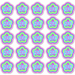 Sticker Cool amusant Coloré enseignant Récompense Commenta