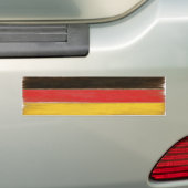 Sticker Cool démonté Drapeau allemand (En voiture)