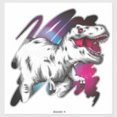 Sticker Cool Dinosaur (Feuille)