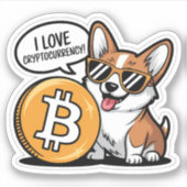 Sticker Cool Dog Graphic Unisex Ultra Cotton Tee - Perfect (Devant)