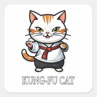 Sticker cool Kung-Fu