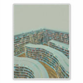 Sticker Cool lecture amant cadeau (Devant)
