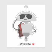 Sticker cool Mia (Feuille)