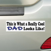 Sticker cool Papa Bumper (En voiture)