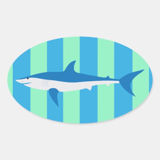 Sticker cool SHARK Party (Devant)