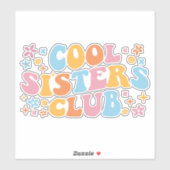 Sticker Cool Sisters Club III (Feuille)