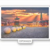 Sticker Copenhague, Danemark (Devant)