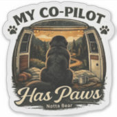 Sticker Copilote Newfie (Devant)