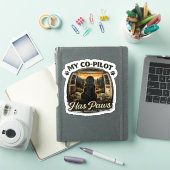 Sticker Copilote Newfie (Couverture iPad)