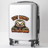 Sticker Copy of Ghost Hedgehog Librarian � Cute Halloween (Sur valise)