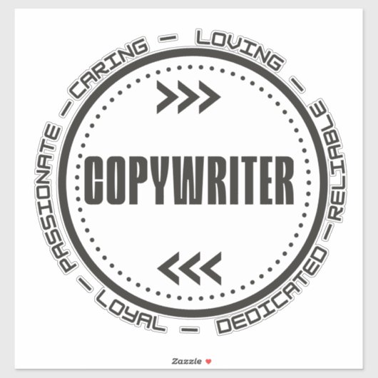 Sticker Copywriter Extraordinaire (Feuille)
