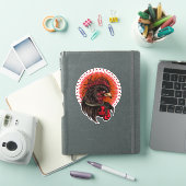 Sticker Coq de boîte (Couverture iPad)