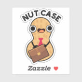 Sticker Coque Nut Funny Peanut Puns (Feuille)