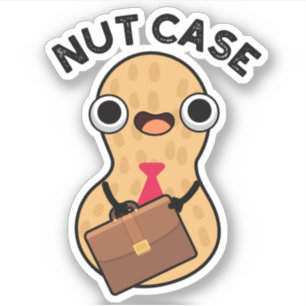Sticker Coque Nut Funny Peanut Puns