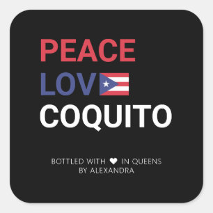 Sticker Coquito Christmas
