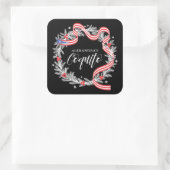 Sticker Coquito Christmas Wreath (Sac)