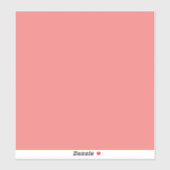 Sticker Corail clair (Feuille)