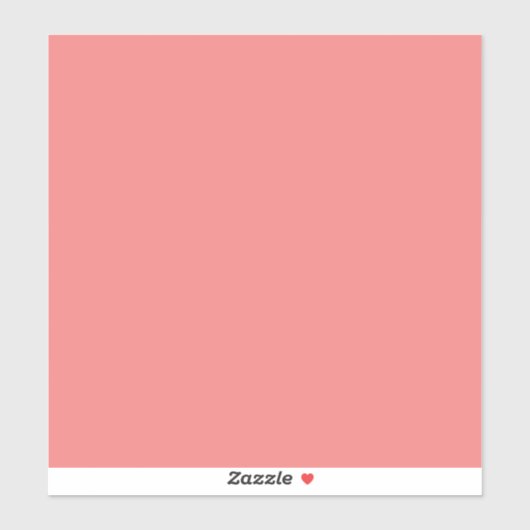 Sticker Corail clair (Feuille)