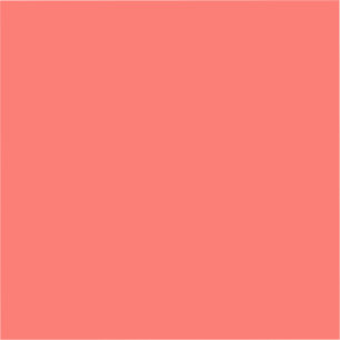Sticker Corail (couleur solide)
