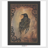 Sticker Corbeau (Feuille)