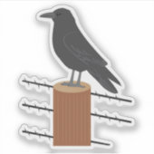 Sticker Corbeau (Devant)
