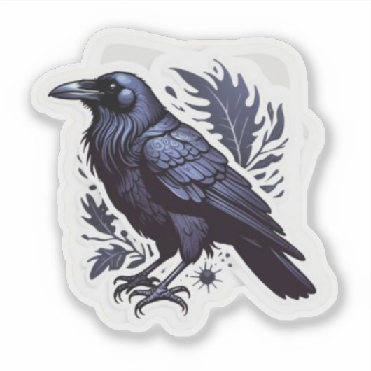 Sticker Corbeau (Devant)