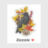 Sticker Corbeau 2 (Feuille)