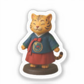 Sticker corée Coeur de Hanbok (Recto)