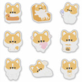 Sticker Corgi (Devant)