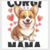 Sticker Corgi (Feuille)