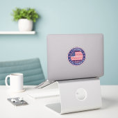Sticker Corona California, Corona (Ordinateur portable sur le bureau)