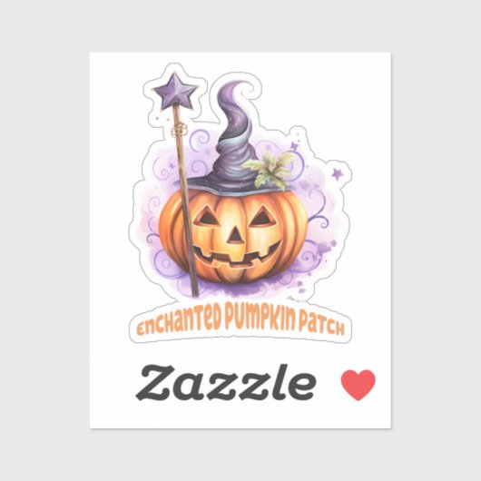 Sticker Correctif Citrouille enchâssé (Feuille)