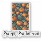 Sticker Correctif Citrouille feuillet (Devant)