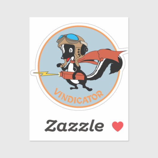 Sticker Correctif Vindicateur Skunk Works (Feuille)